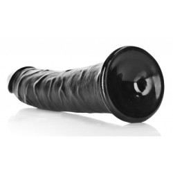 Real Rock Ultra Skin Gode Slim Dildo 18 x 4.2cm Noir
